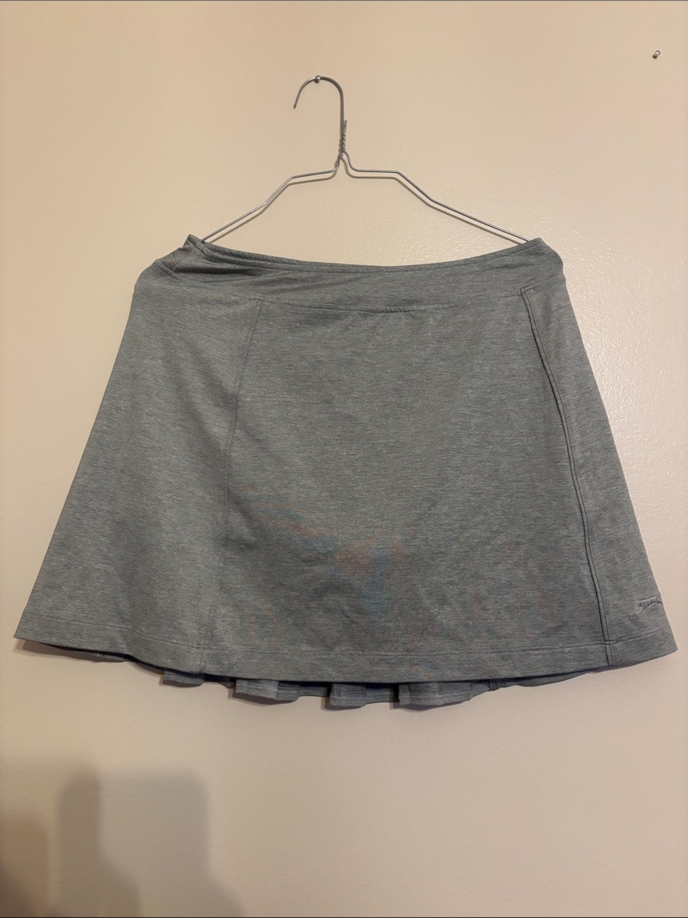Slazenger Gray Circle Skirt with Built-In Shorts